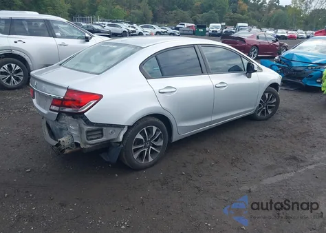 2013 Honda Civic Ex-L z USA, uszkodzony, nr VIN 19XFB2F95DE064215